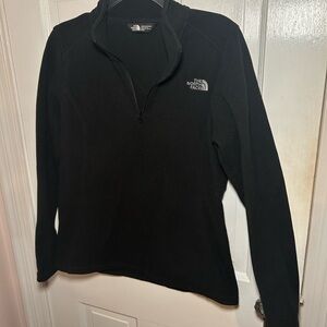 The North Face Black Quarter-Zip Pullover